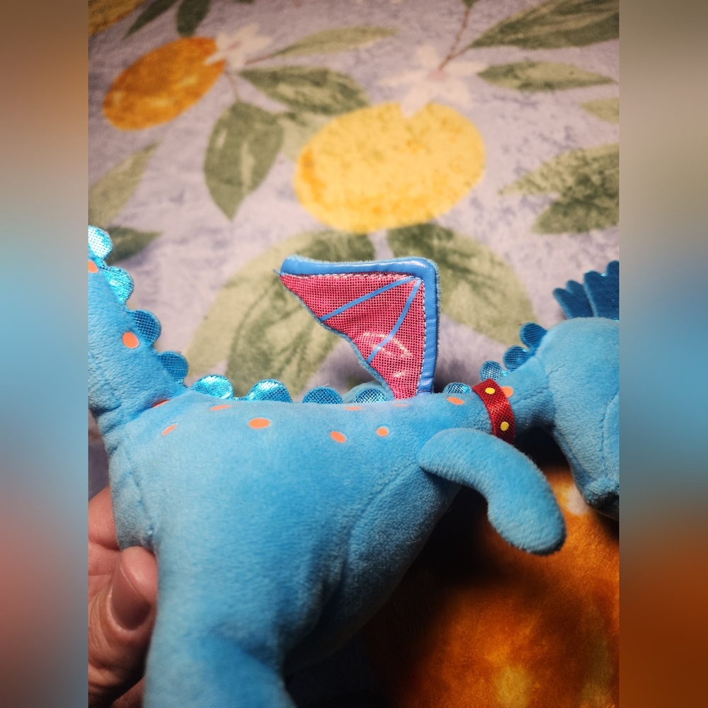 Stuffy Doc McStuffins Blue Plush Dragon Toy - Picture 9 of 10